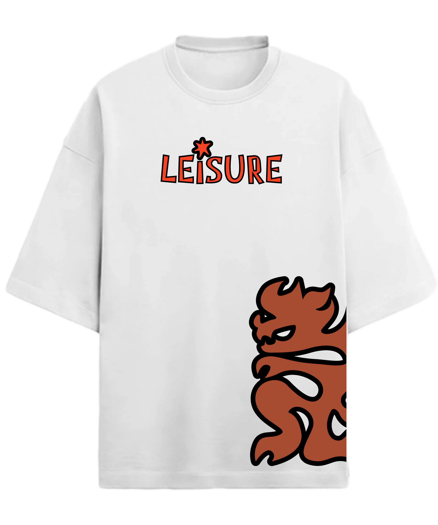 CREST – Oversized Graphic T-Shirt