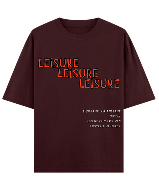 LEISURE – Oversized Graphic T-Shirt