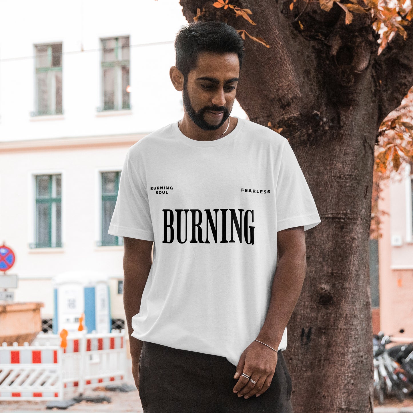 Burning Soul Oversized  T-Shirt